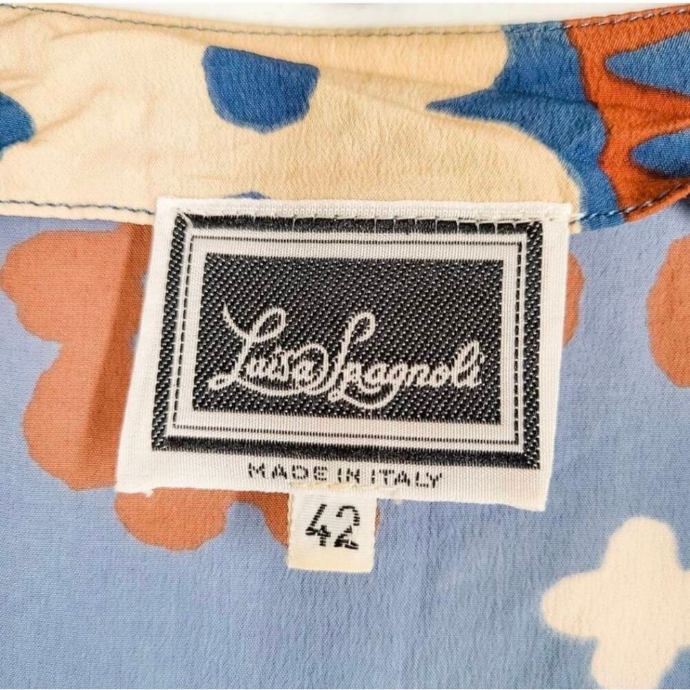 Vintage Luisa Spagnoli Italian Button Up Top EU Size 42 - Picture 4 of 4
